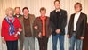 v.l. Waldtraut Hoppe, Holger Hackendahl, Hans Katzer, Gabriele Ewald, Sebastian Oppermann u. Jörn Breitung